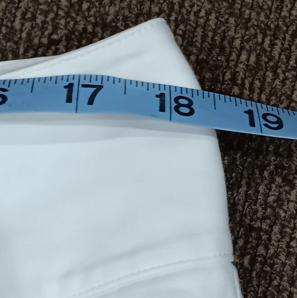 Gianni Bini Modern Fit Shorts Women’s White Mid Rise Casual Sz 12 Cotton Stretch - Picture 9 of 11